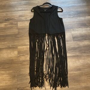 Steve Madden Suede Western Vest